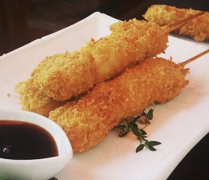 KUSHIAGES DE QUESO Y PLATANO